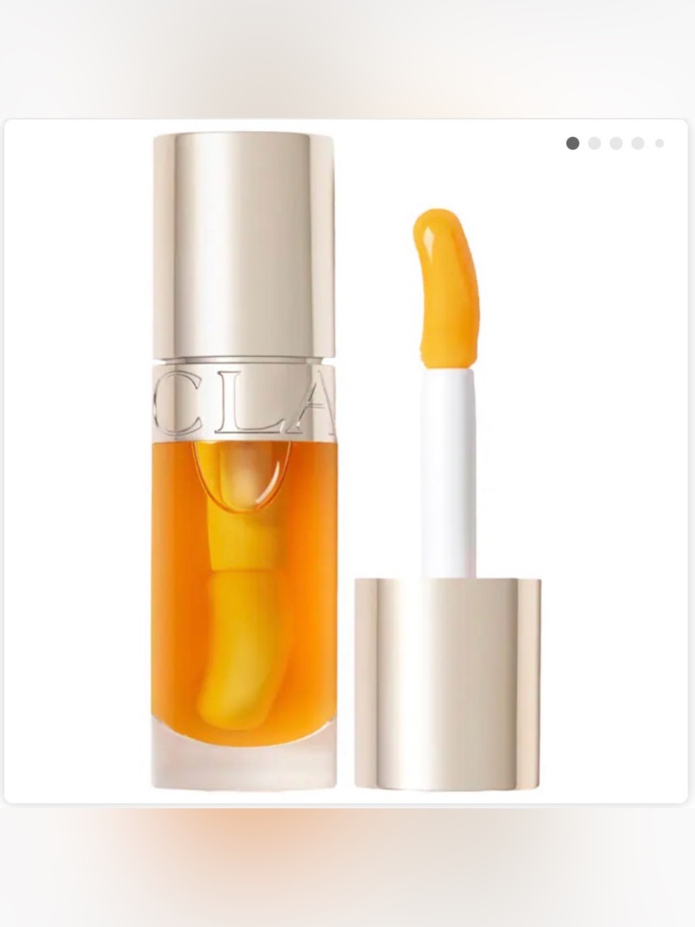 BNIB Clarins 01 Lip Comfort Oil - Honey